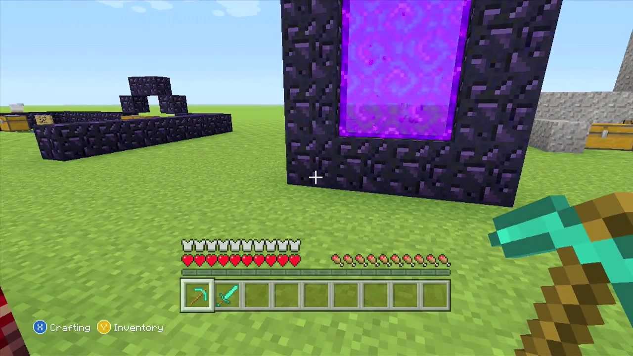 How to make a nether portal in minecraft commentary ...