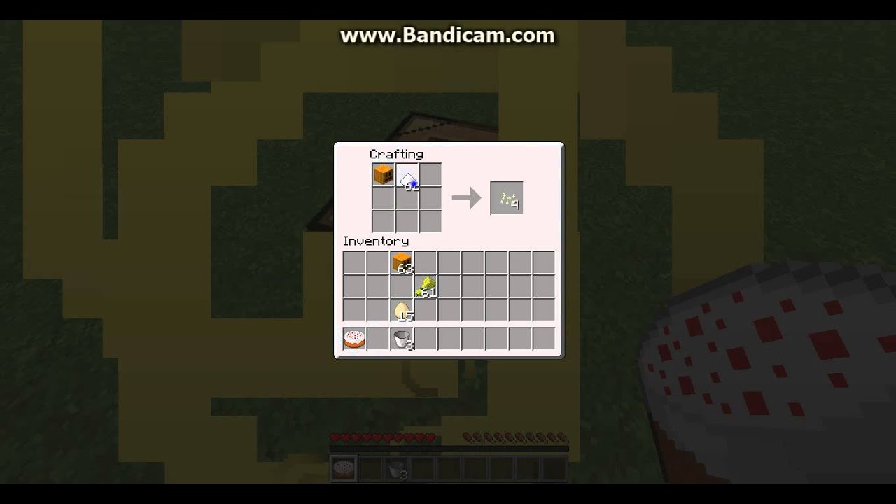 How to make a pumpkin pie and a cake on minecraft