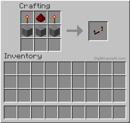 How to make a Redstone Repeater in Minecraft