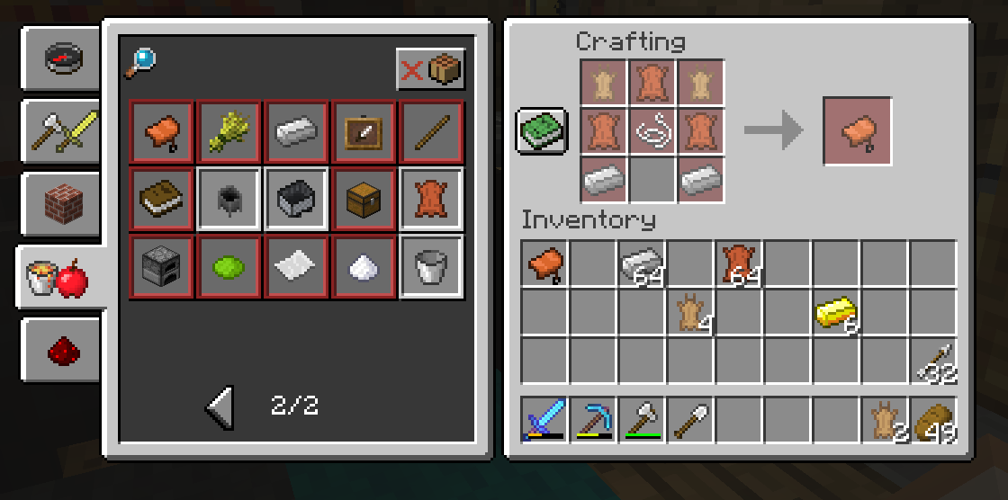 How to make a saddle in minecraft