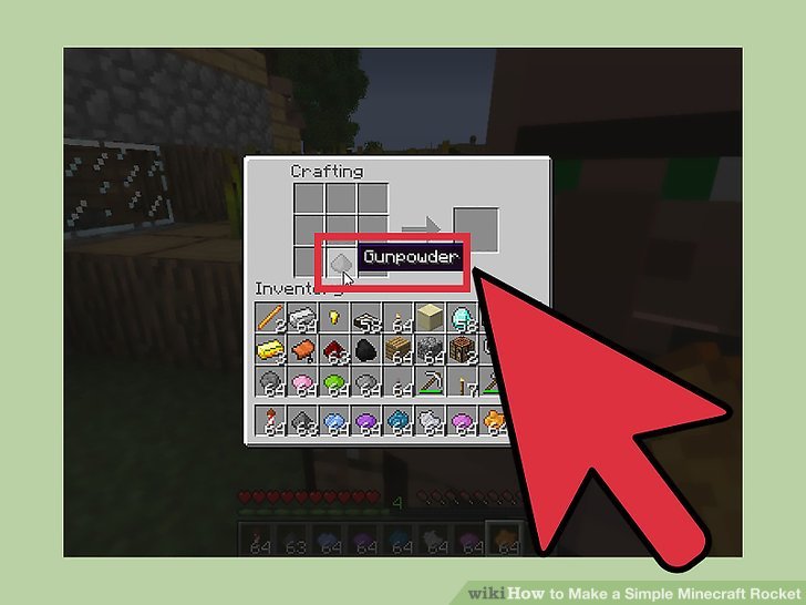 How to Make a Simple Minecraft Rocket: 14 Steps (with ...