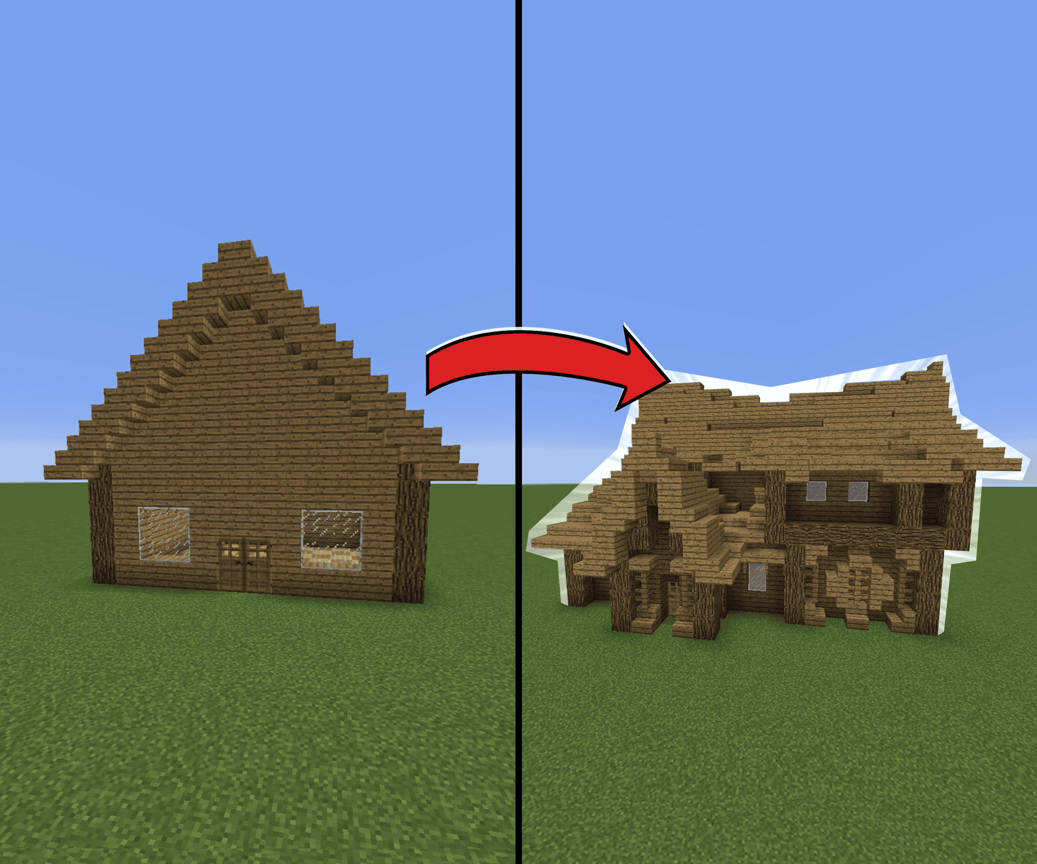 How to Make Amazing Looking Houses in Minecraft : 6 Steps