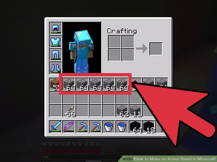 How to Make an Armor Stand in Minecraft: 10 Steps (with Pictures)