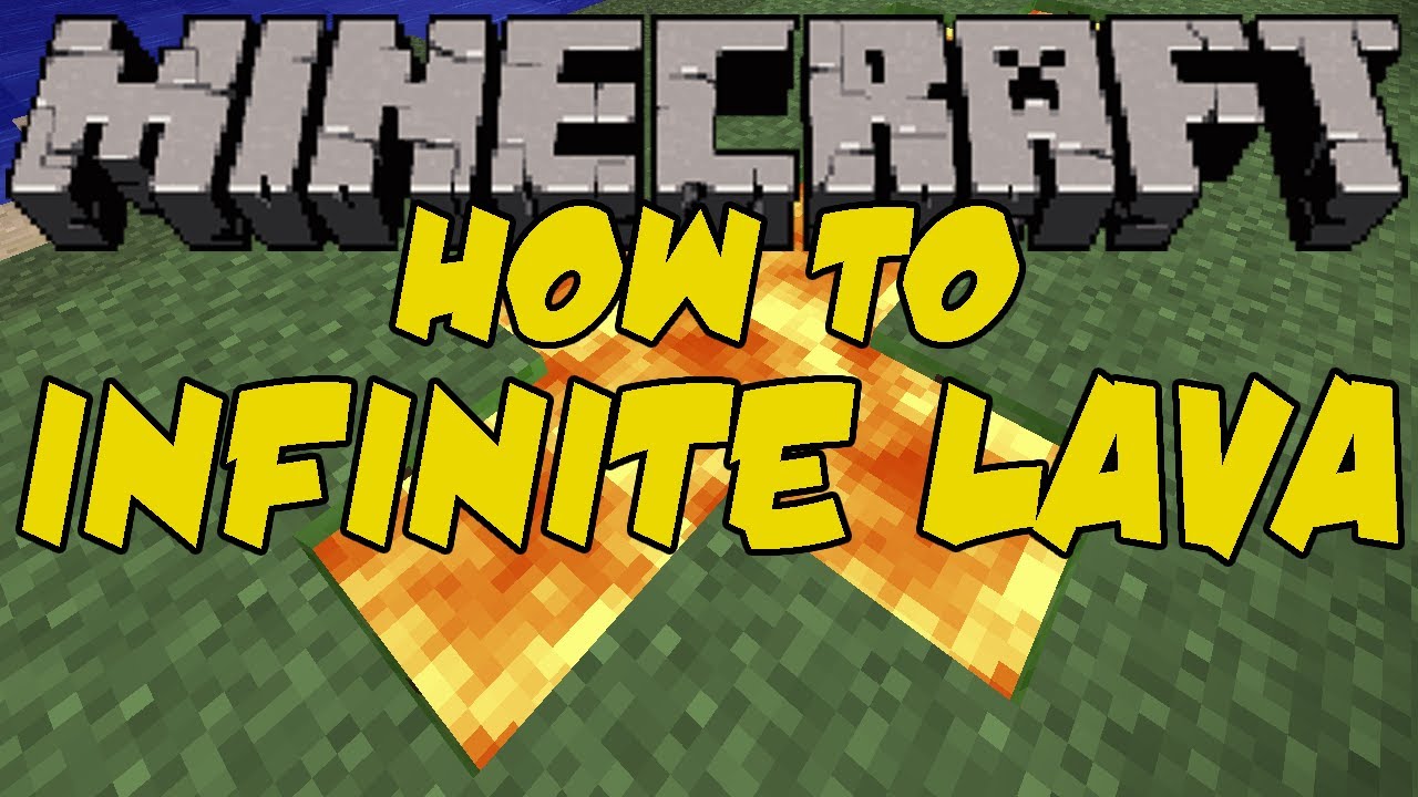 How to Make an INFINITE Lava Source For Minecraft Beta 1.9 ...