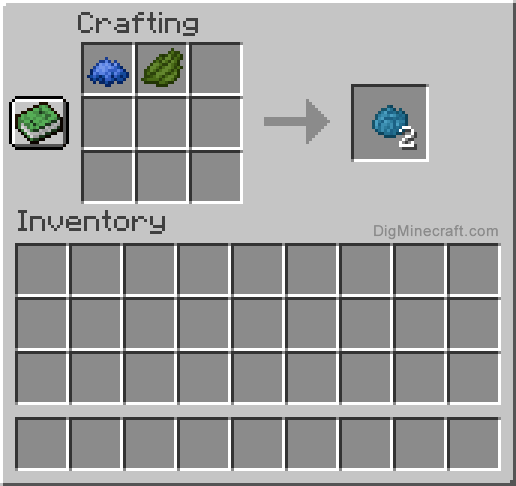 How to make Cyan Dye in Minecraft