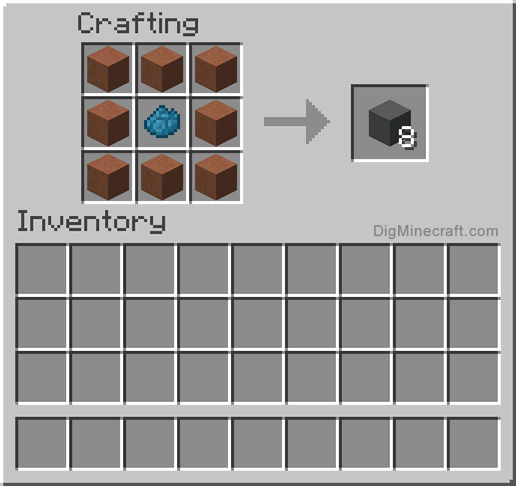 How to make Cyan Terracotta in Minecraft