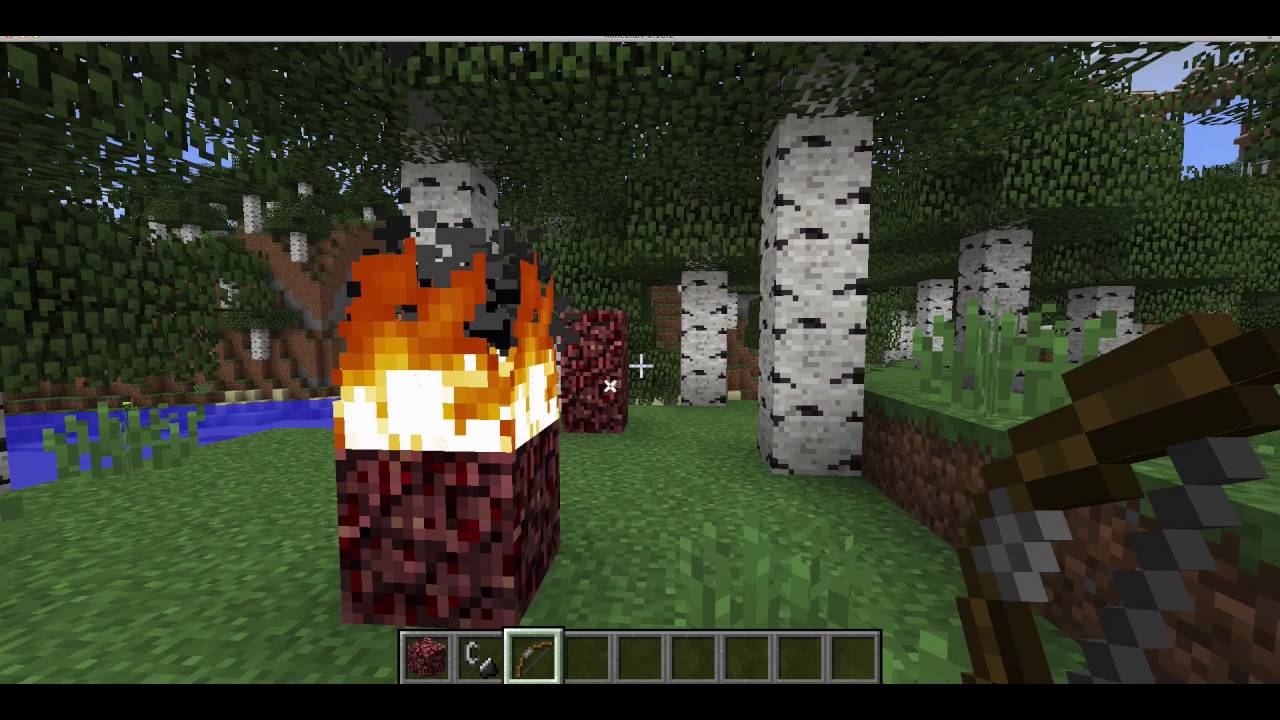 how to make fire arrows in minecraft