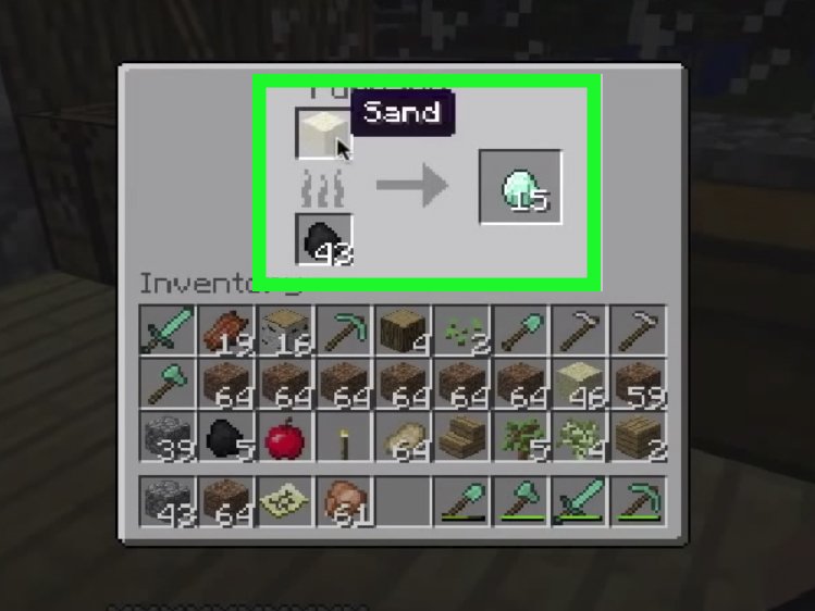 How to Make Glass in Minecraft: 8 Steps (with Pictures)