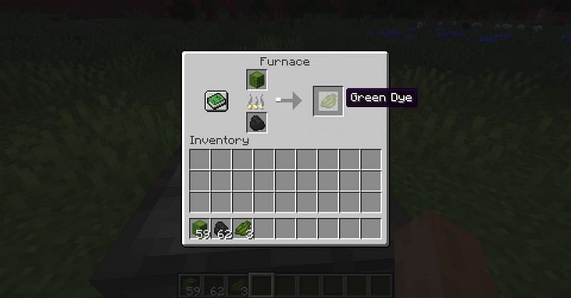 How to make green dye in Minecraft