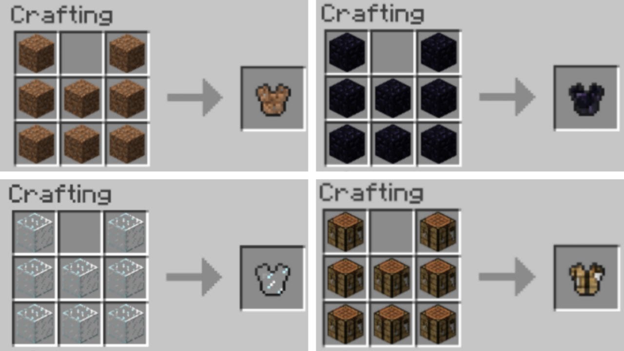 How To Make Netherite Armor Crafting Recipe : Minecraft ...