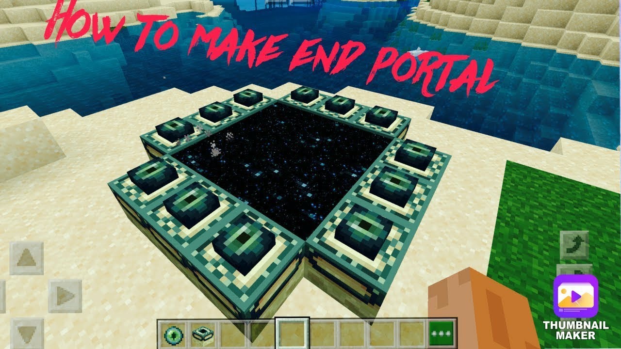 How to open Ender portal in Minecraft PE to visit Ender ...