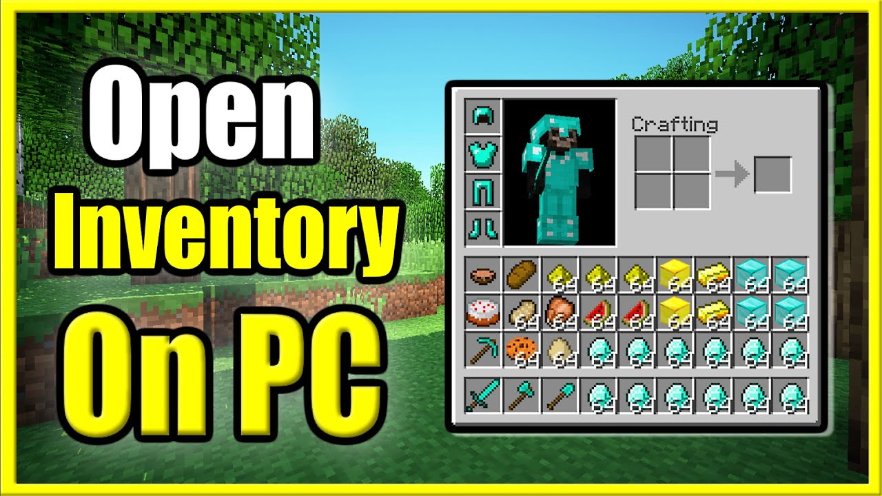 How to Open Inventory in Minecraft PC Bedrock Edition ...
