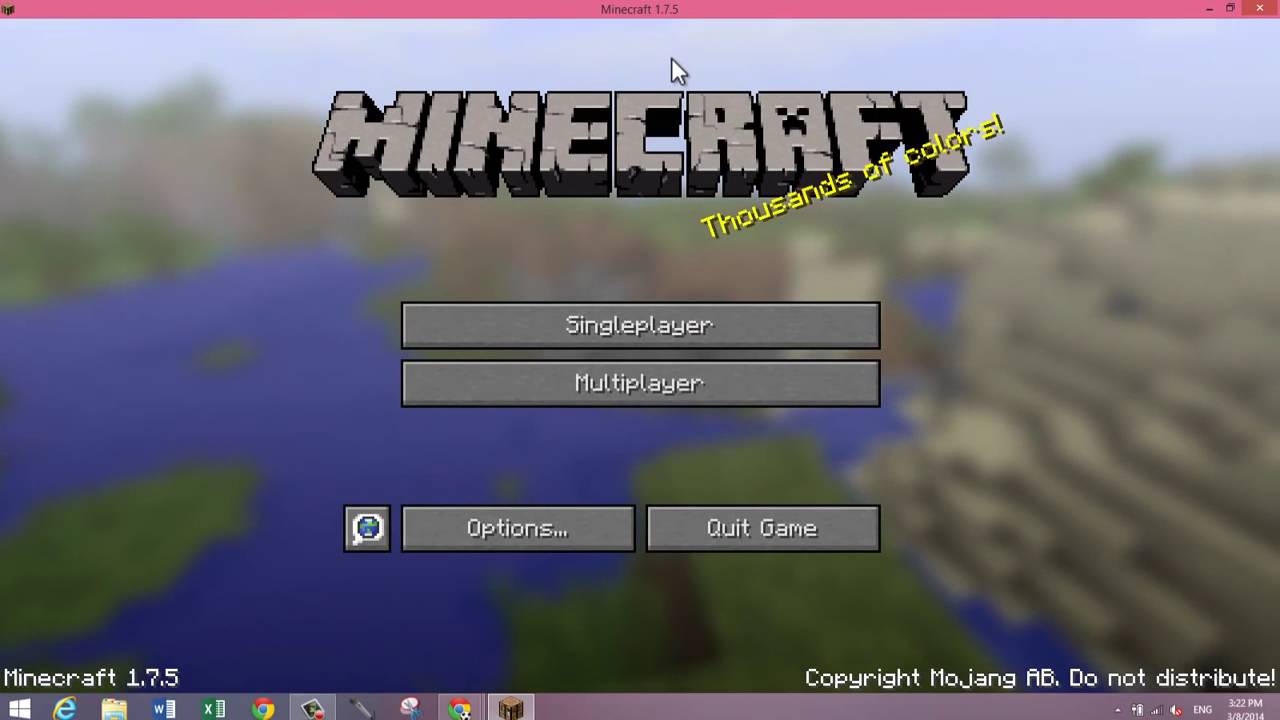 How To Play Minecraft 1 8 8 On PC FOR FREE !!!