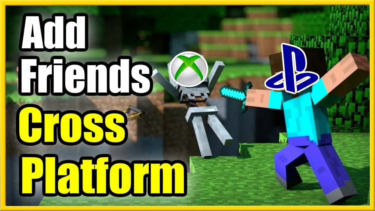 How To Play Minecraft With Friends Cross Platform Pc And ...