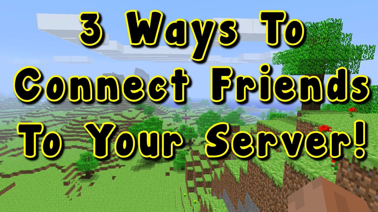 How To Play Minecraft with your Friends! 1.8 1.7.5 1.7.10 ...