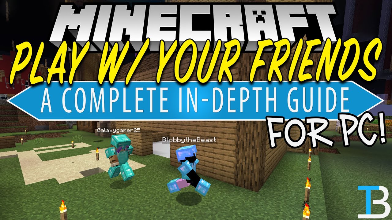 How To Play Minecraft with Your Friends on PC (Java Edition)