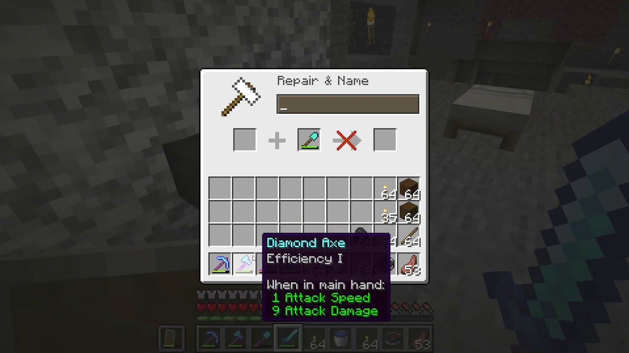 How to repair your Enchanted Tools
