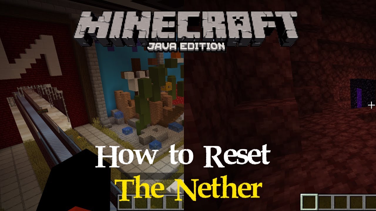 How to Reset the Nether in Minecraft Java!
