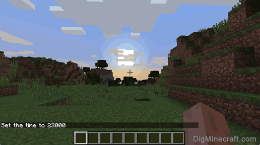 How to Set Time to Sunrise in Minecraft
