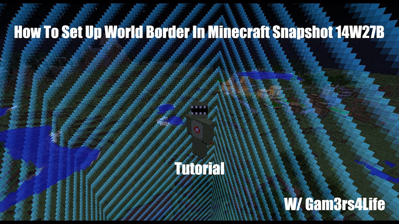 How To Set Up World Border In Minecraft 1.8+ (1.16.5)