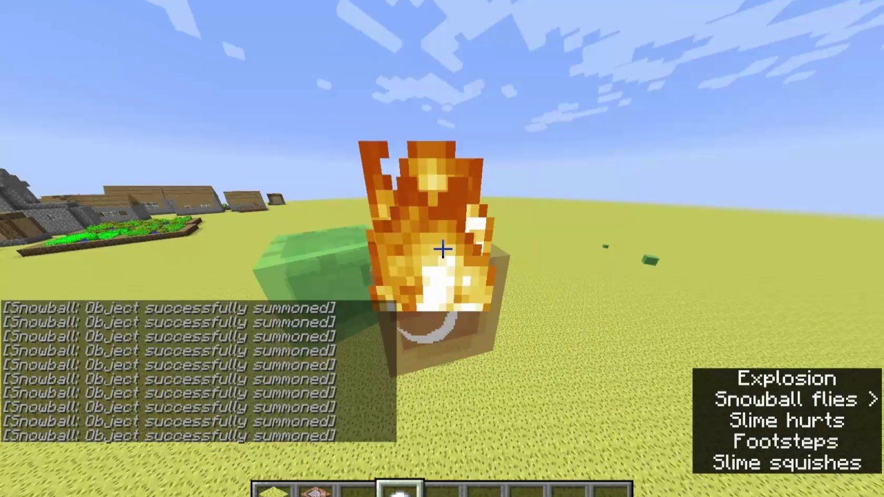 how to shoot fireballs in minecraft 1.11+ (it