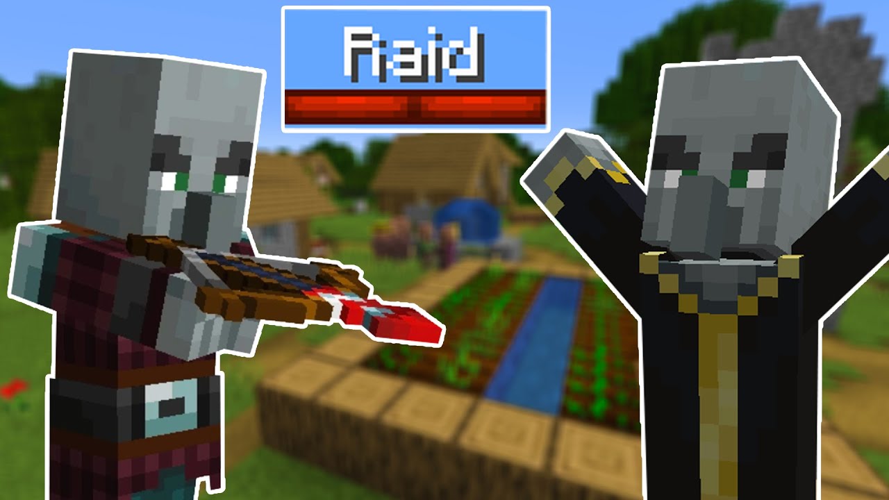 How to Start a Raid in Minecraft (All Versions)