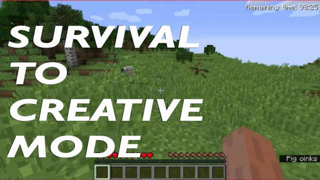 How to switch from Survival to Creative Mode in Minecraft ...