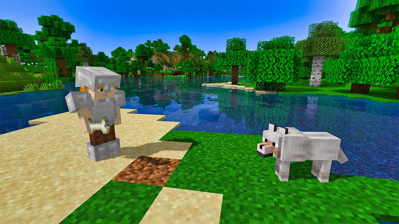 How to Tame a Wolf in Minecraft