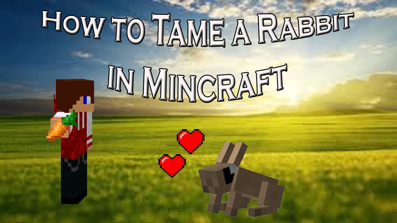 How to Tame Rabbits in Minecraft (Feature Removed)