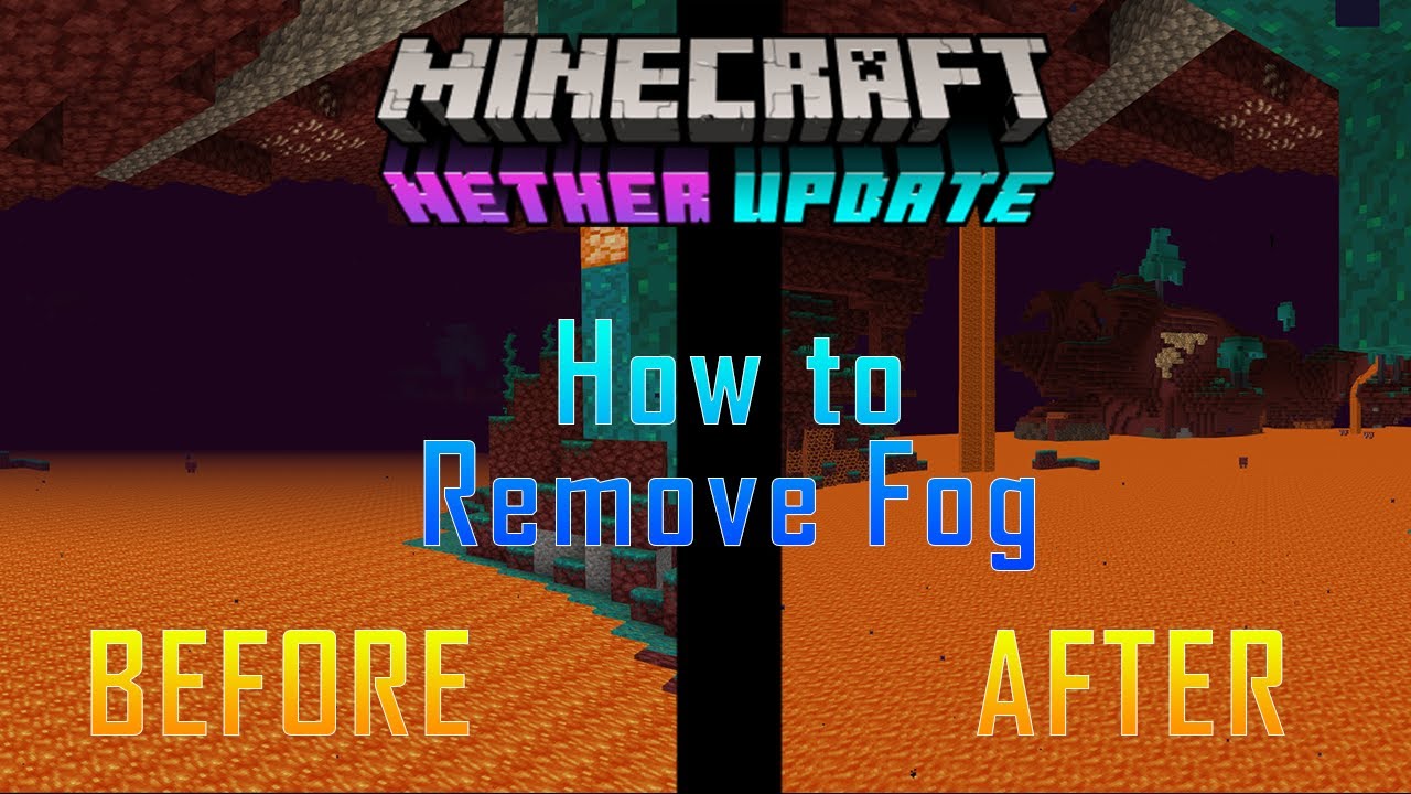 How To Turn Off Fog In Minecraft Tutorial, How To Turn Off ...