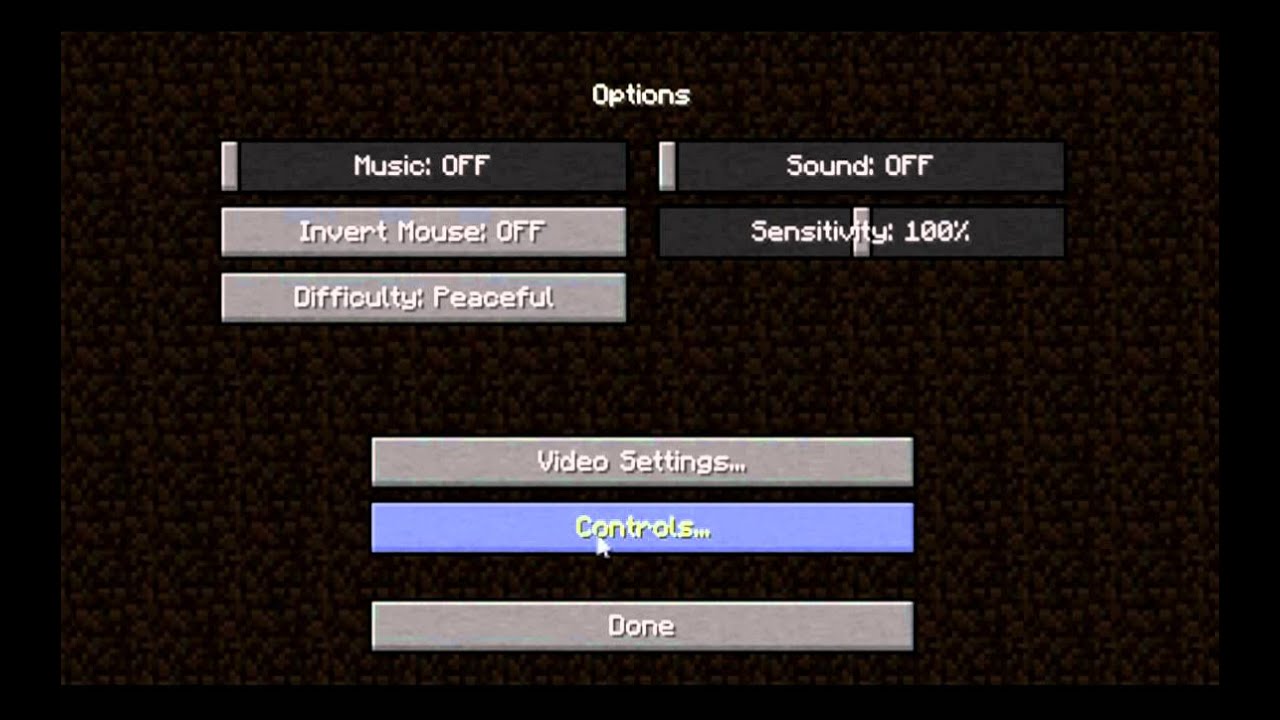 How to turn sensitivity down and up in Minecraft