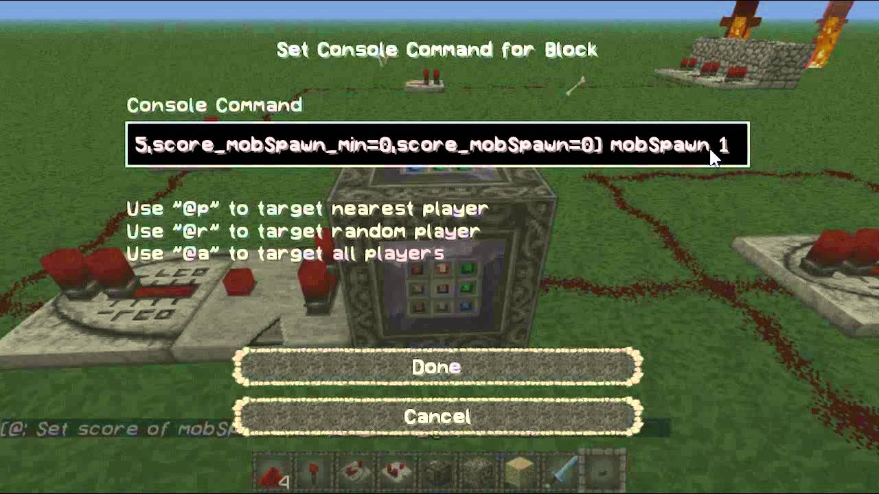 How to use Command Blocks to Spawn Mobs Just Once
