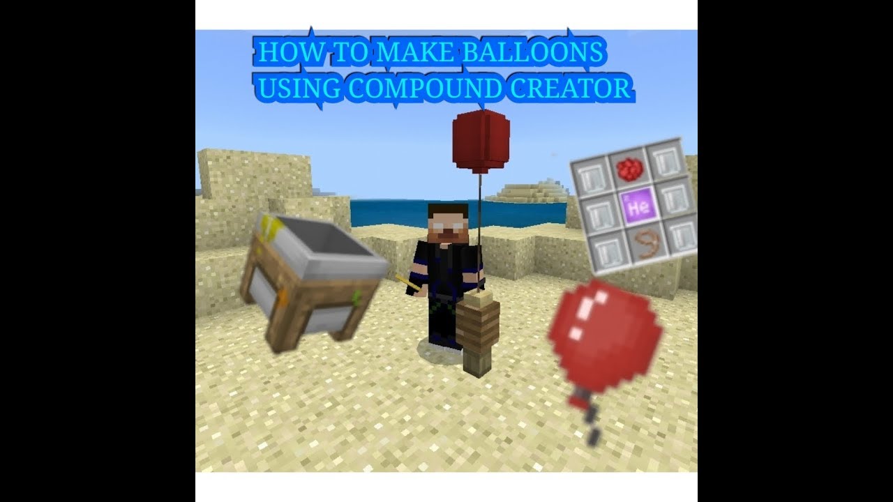 HOW TO USE COMPOUND CREATOR TO MAKE BALLOONS(CHEMISTRY) IN ...