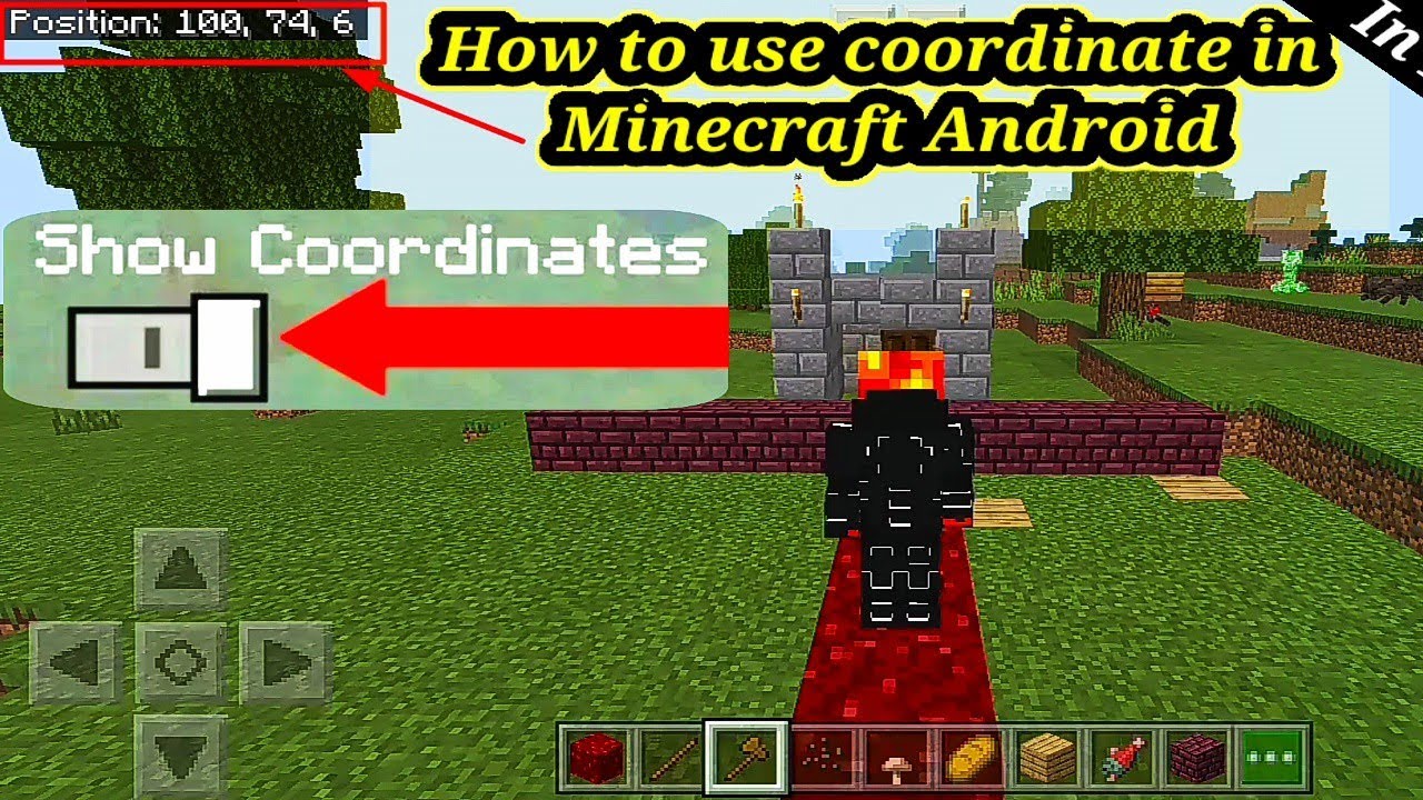 How to use coordinate in Minecraft Android Use Coordinates ...