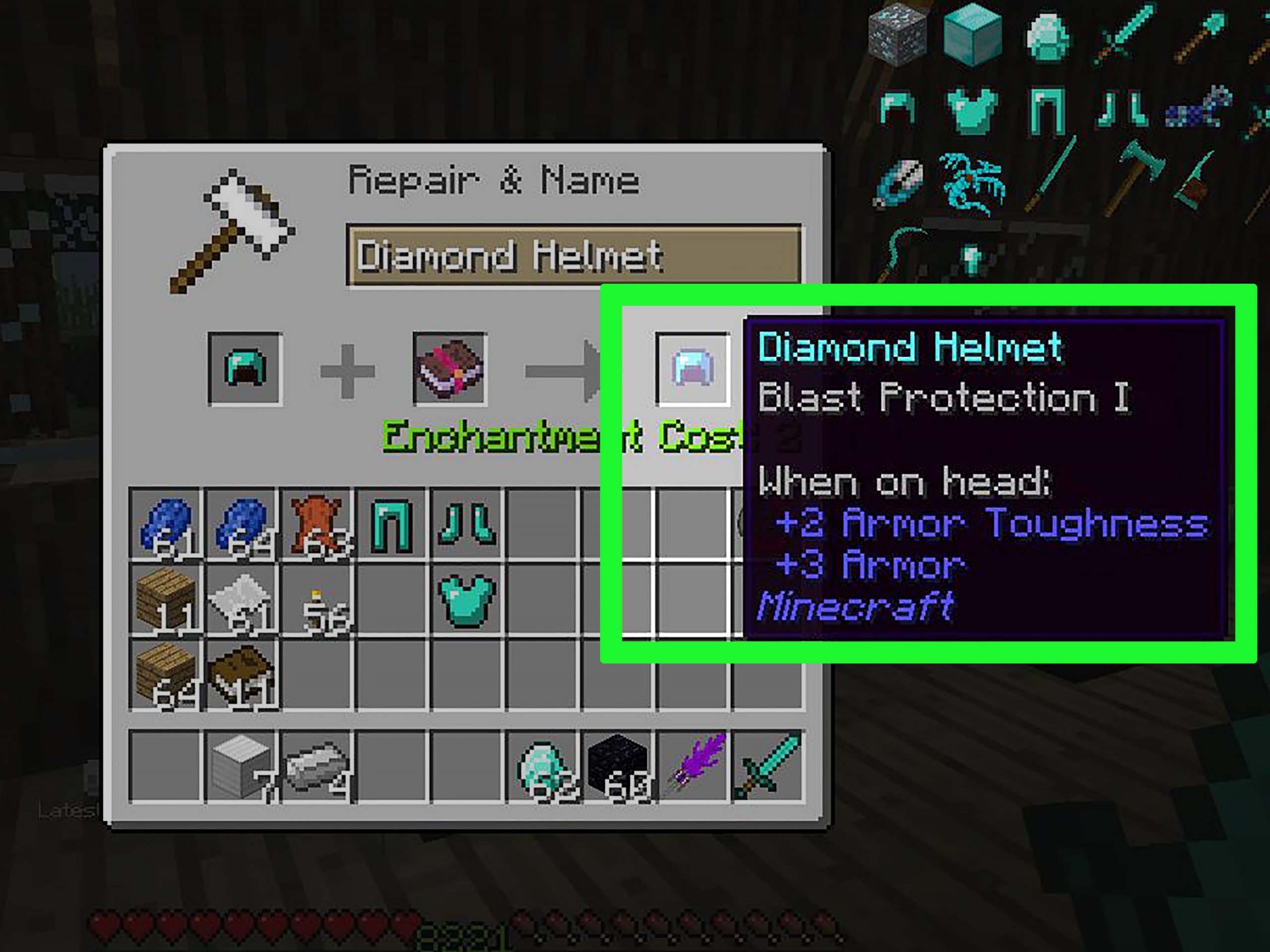 How to Use Enchanted Books in Minecraft (with Pictures ...