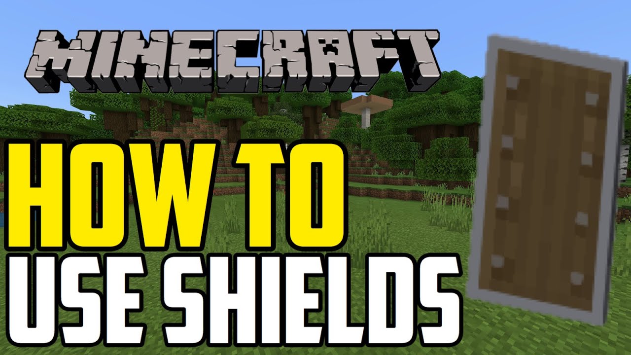 How To USE Shields in Minecraft 1.10 (Xbox/PE/Switch ...