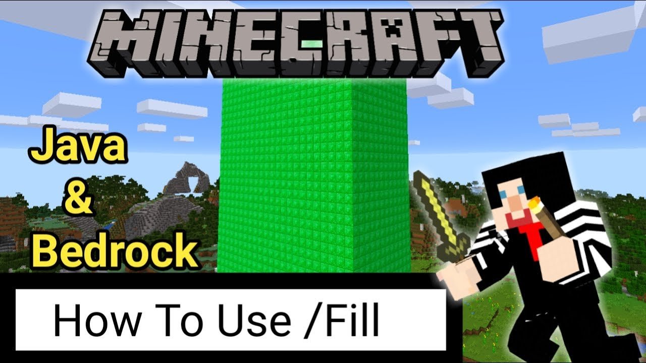 How To Use The Fill Command In Minecraft Java And Bedrock ...