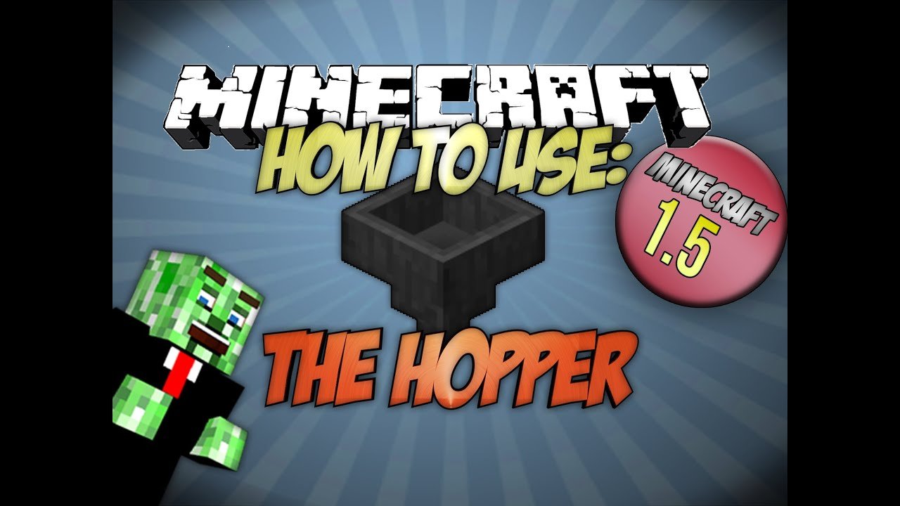 How to use the Hopper Minecraft