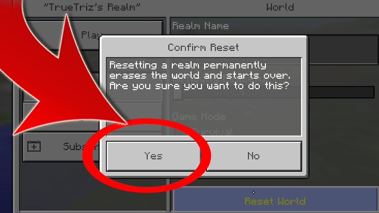 I AM SORRY!!! // DELETING MY MCPE REALMS SMP WORLD SERVER ...