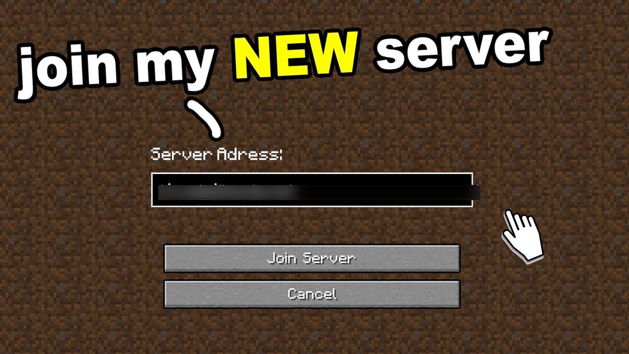 I made a NEW Minecraft Server &  with this Server IP you ...