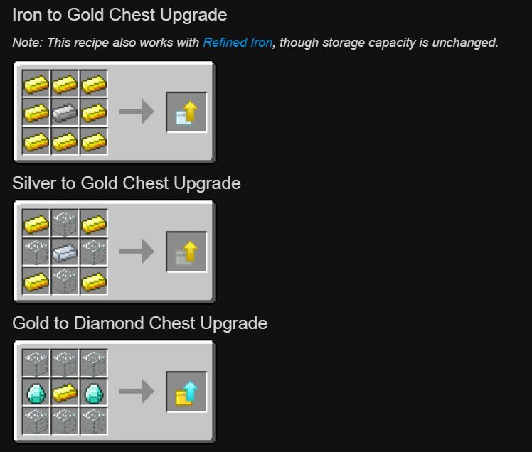 Iron Chests Mod 1.11.2/1.10.2 (Better Than Vanilla Chests)