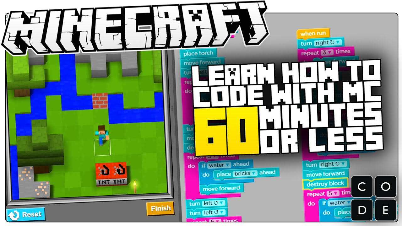 Learn How To Code With Minecraft In 60 Minutes Or Less