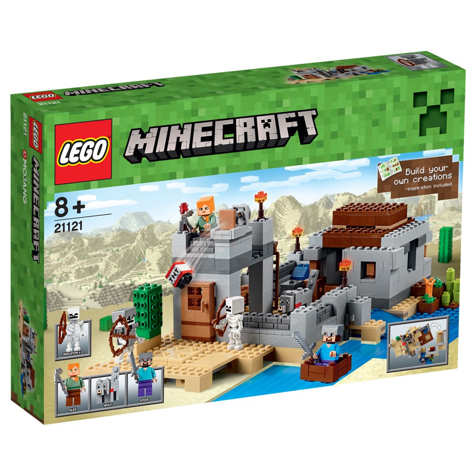 LEGO Minecraft: The Desert Outpost (21121) Toys