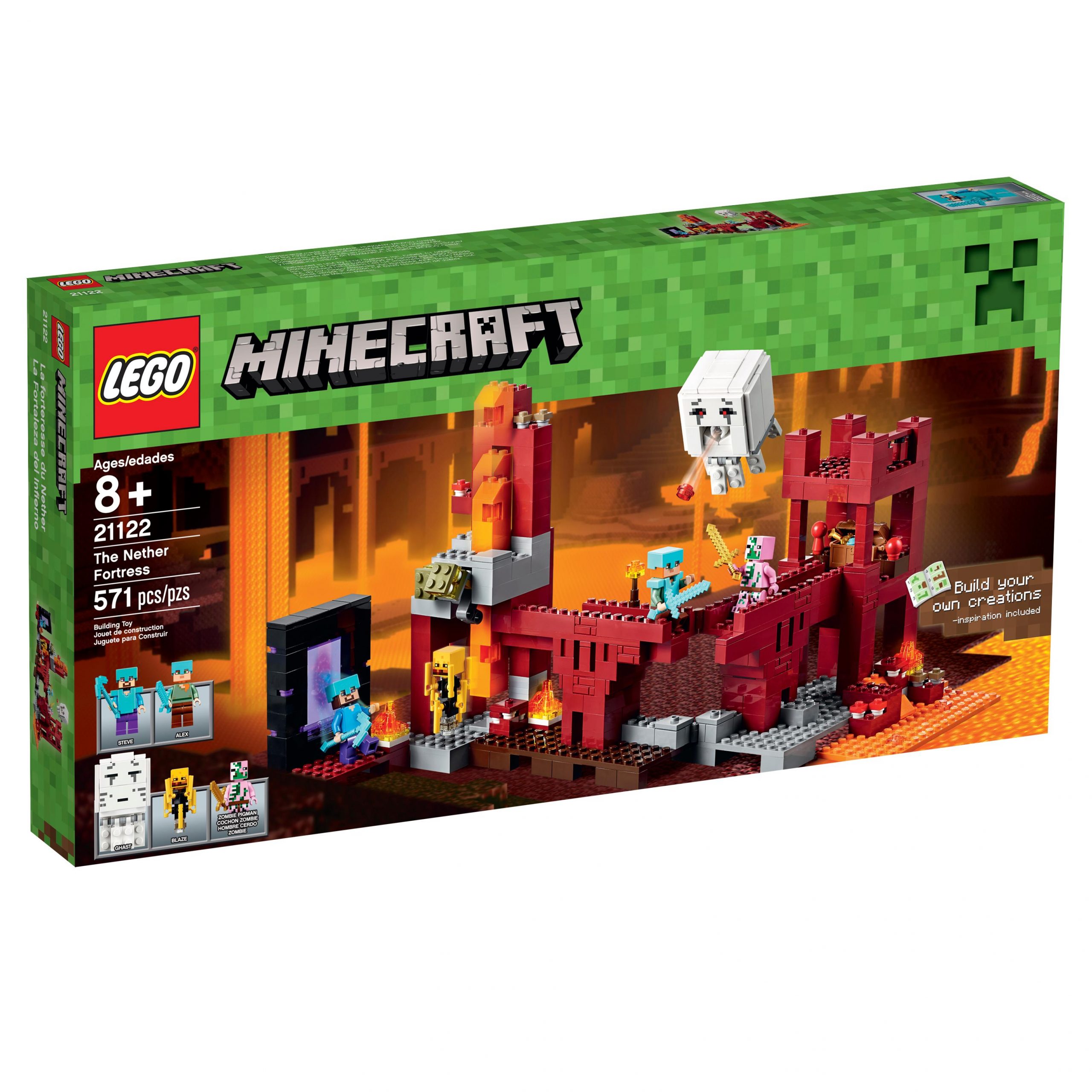 LEGO Minecraft The Nether Fortress 21122, Building Sets