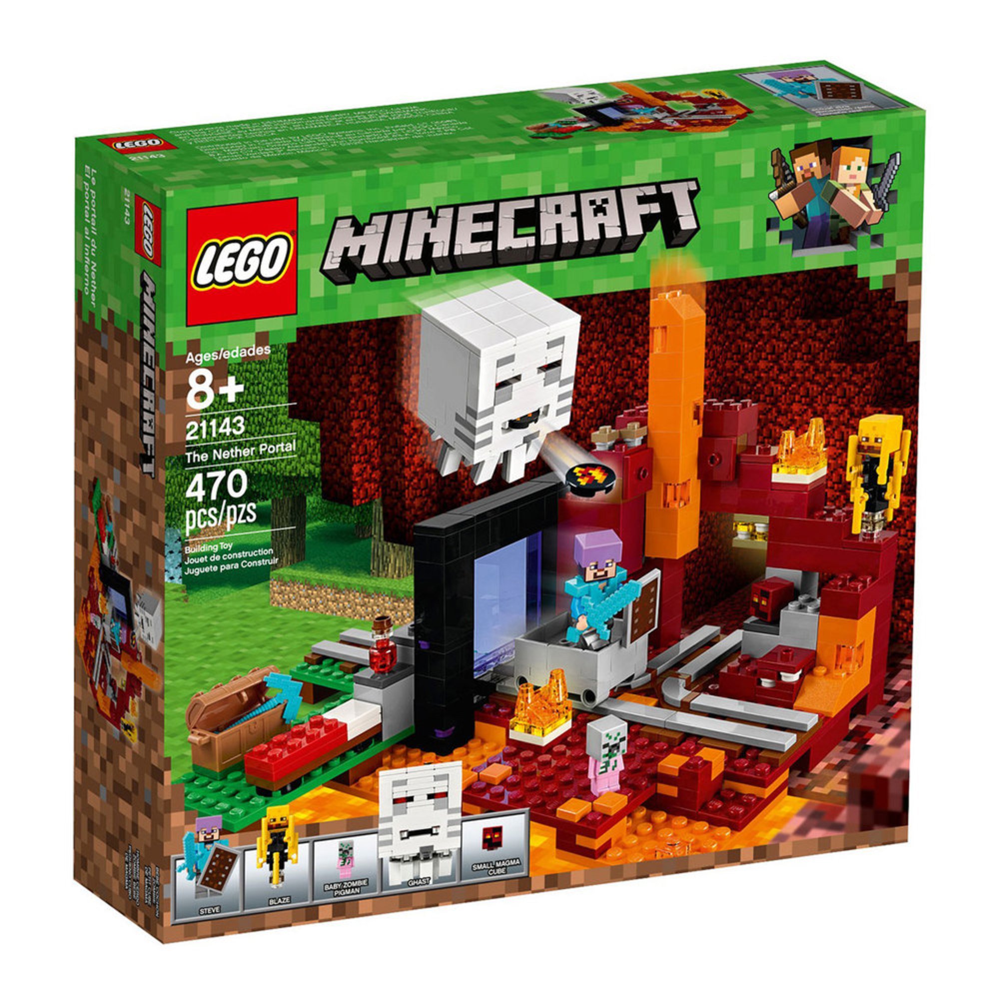 Lego Minecraft The Nether Portal (21143)