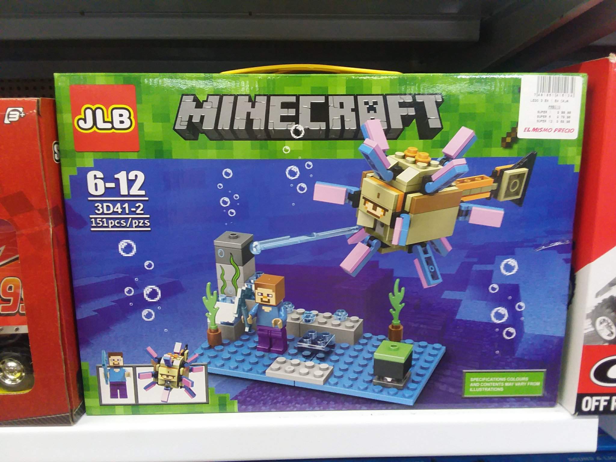 Lego Minecrafters Beware!