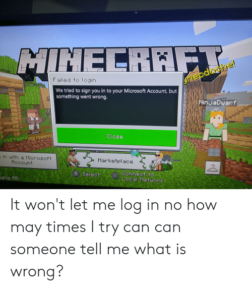 Login To Minecraft Using Microsoft Account