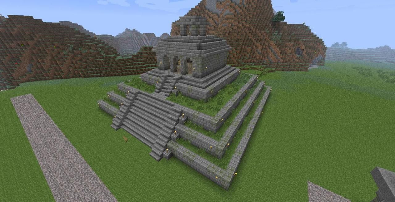 Mayan Temple Minecraft Project