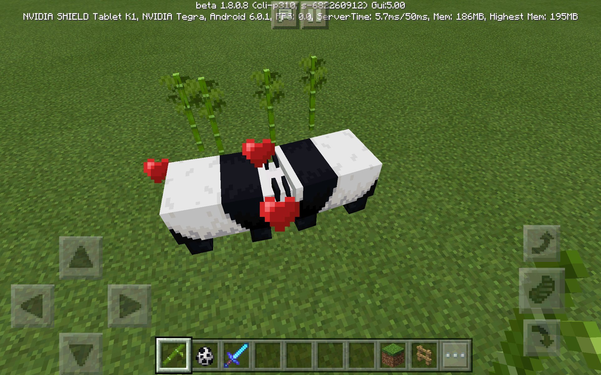 MCPE BETA 1.8 on Twitter: "In order to breed Pandas in # ...