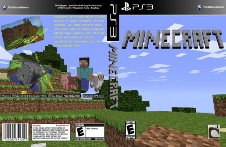 Minecraft 1.07 update is live on PS3  Product Reviews Net